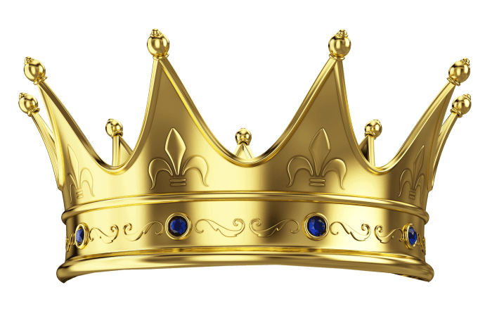 King of the hill crown
